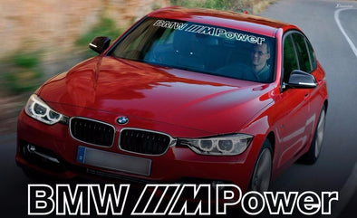 BMW M Power Windshield Decal