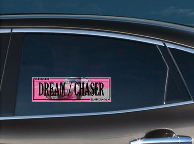 Dream Chaser Pink Kaido Style Slap Decal