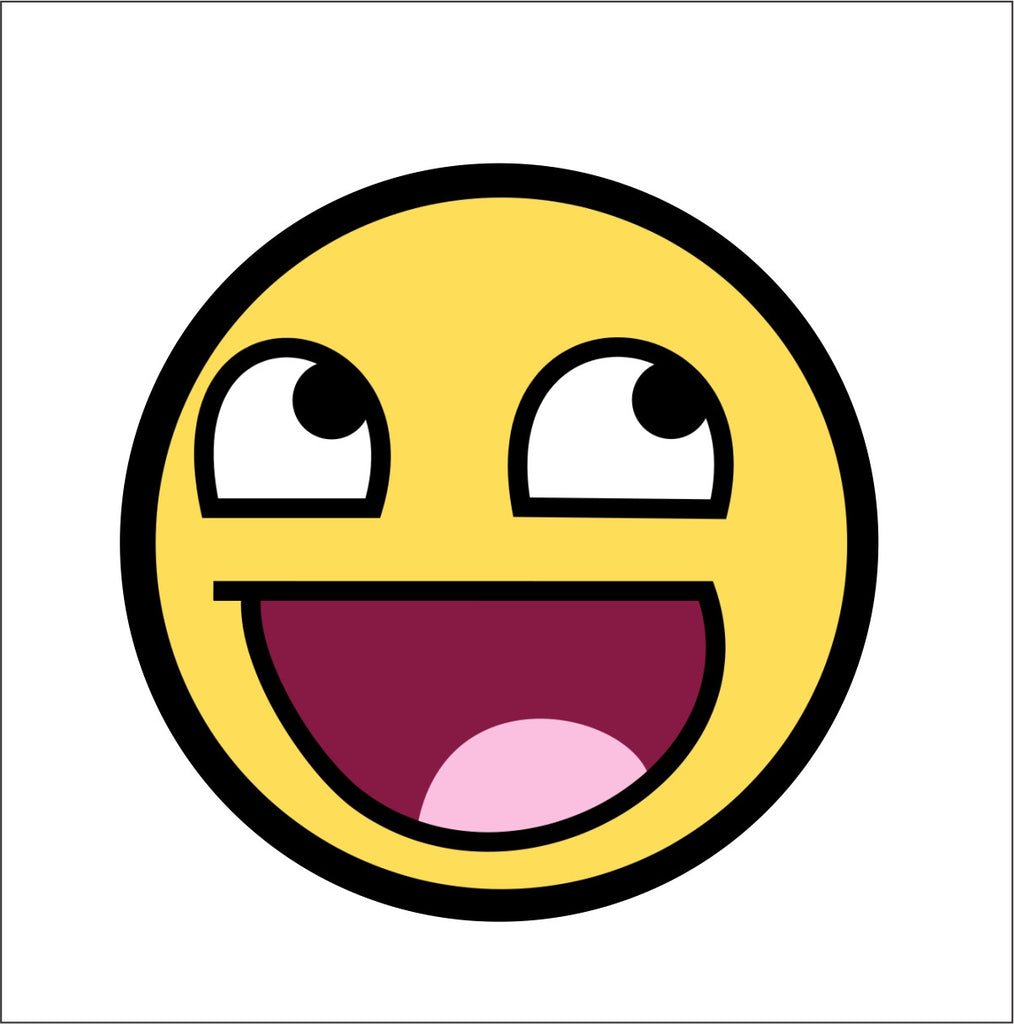 Emoji Happy Face – ihatedecals.ca
