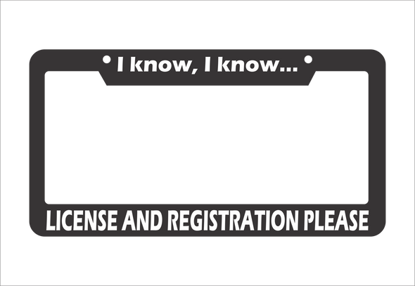 License and Registration