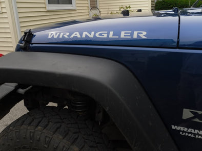 Jeep Wrangler Hood Decals