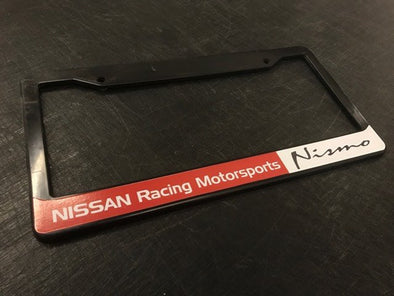 Nissan Racing Motorsports Nismo License Plate Frame