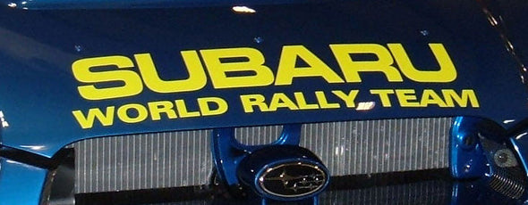 Subaru World Rally Team Decal