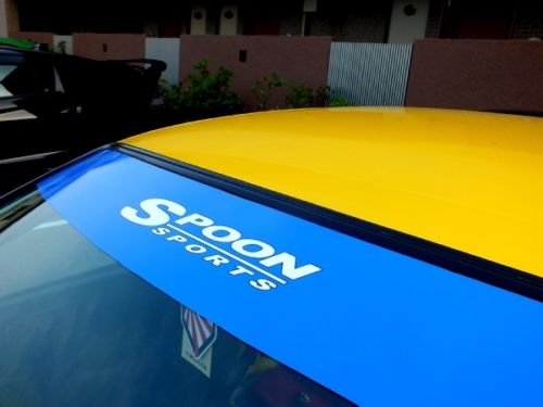 Windshield Banner Spoon Sports