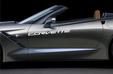 Corvette Stingray Hood Body Side Decals