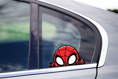 Spider Man Peeking