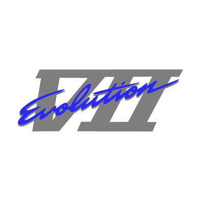Evolution VII 7 Rear Trunk Boot Decal