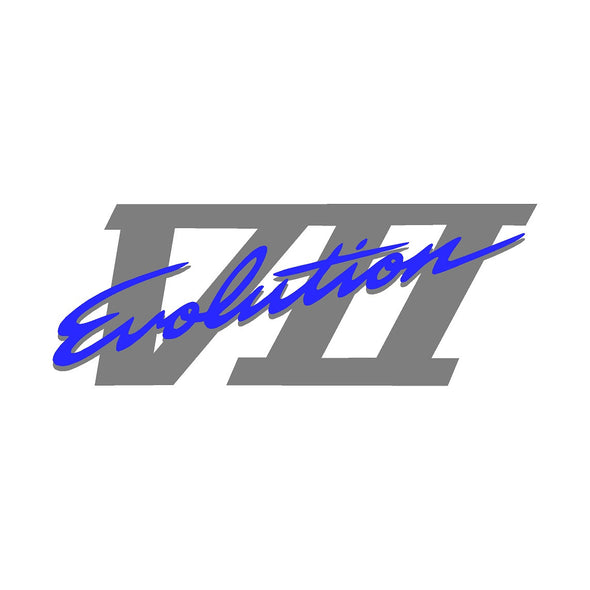 Evolution VII 7 Rear Trunk Boot Decal