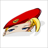 Cammy peeking