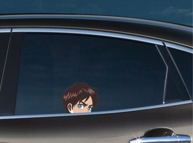 Eren Yeager Peeking