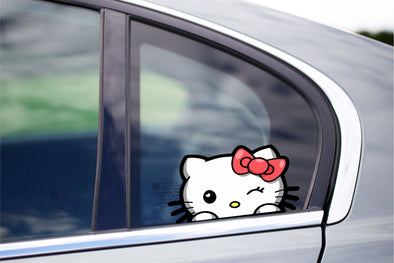 Hello Kitty Peeking
