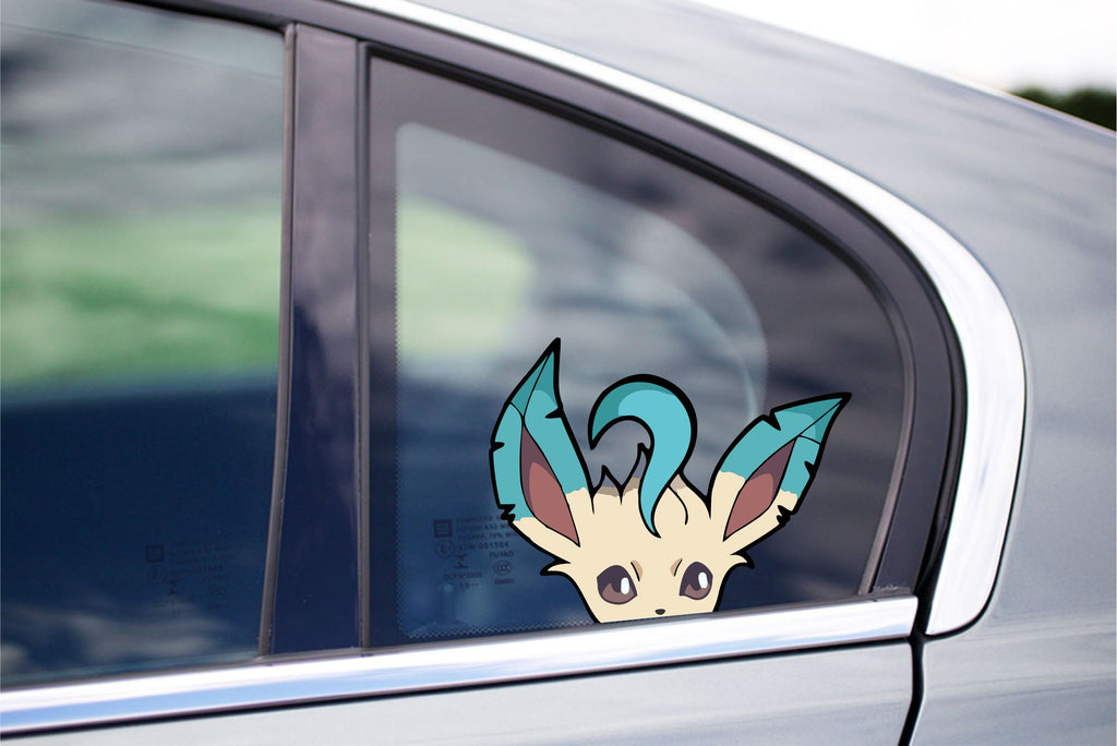 Leafeon Peeking – ihatedecals.ca