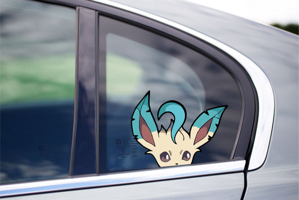 Leafeon Peeking