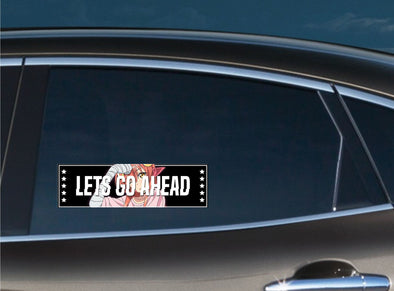 Lets Go Ahead Slap Decal