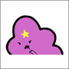 Lumpy Space Princess Peeking