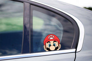 Mario Peeking