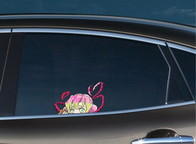 Mitsuri Kanroji Peeking