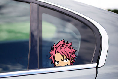 Natsu Dragneel Peeking