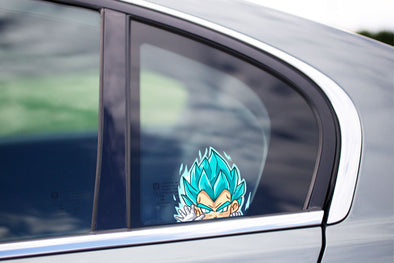 Vegeta Super Saiyan Peeking