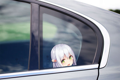Anime Girl Peeking