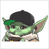 Baby Yoda Swag Peeking