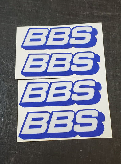 BBS Wheel Stickers