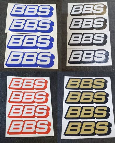 BBS Wheel Stickers