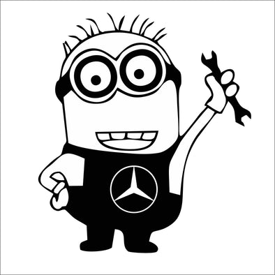 Minion Mechanic Mercedes Benz