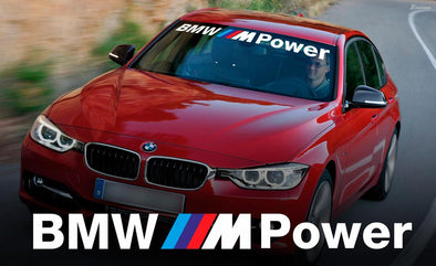 BMW M Power Windshield Decal