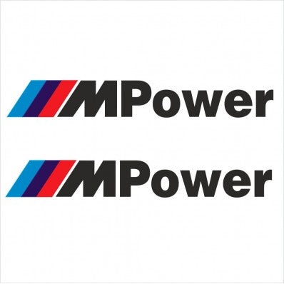 BMW M Power Decals