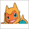 Cute Charmander Peeking