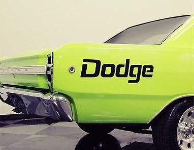 Dodge Mopar Logo Body Decal