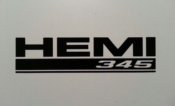 Hemi 345 Decal