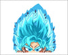 Goku Super Saiyan blue Peeking