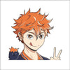 Hinata Shoyo Peace Peeking