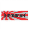 Hoonigan Rising Sun Slap Decal