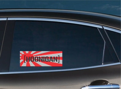 Hoonigan Rising Sun Slap Decal