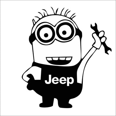 Minion Mechanic Jeep