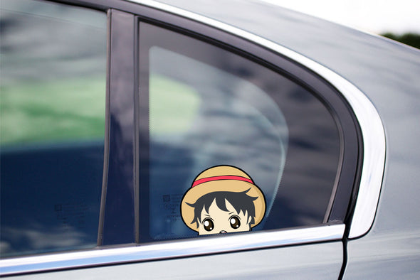 Monkey D Luffy Peeking