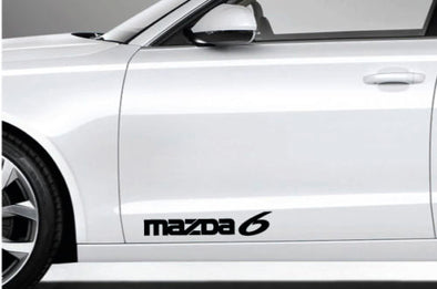 Mazda 6 Logo Decals