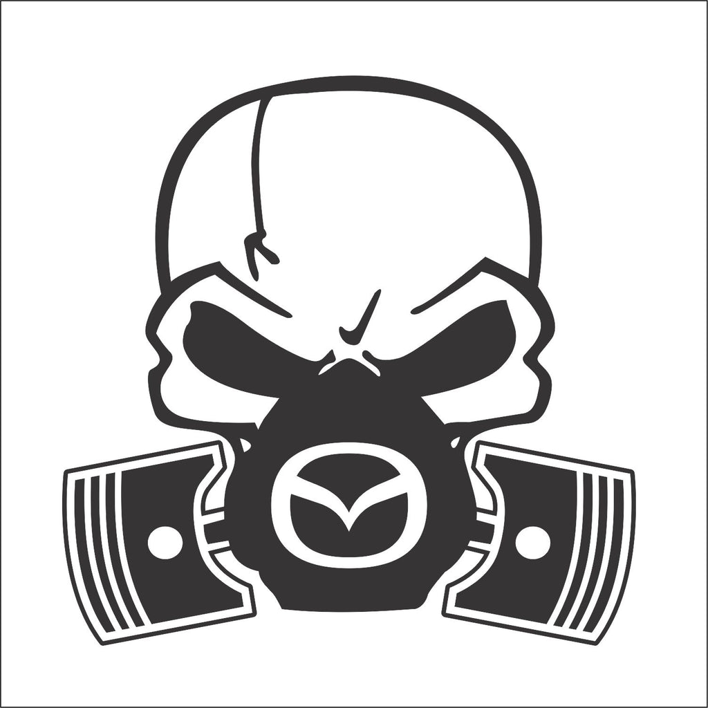 Skull Mask Mazda – ihatedecals.ca
