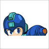 Mega man 2 Peeking