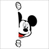 Mickey Mouse Side Peeking