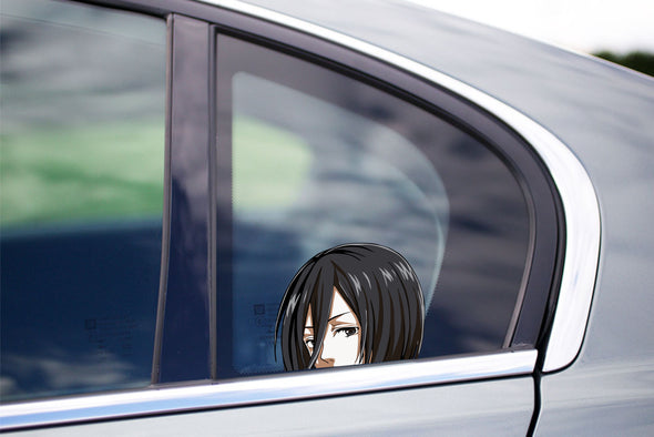 Mikasa Ackerman Peeking