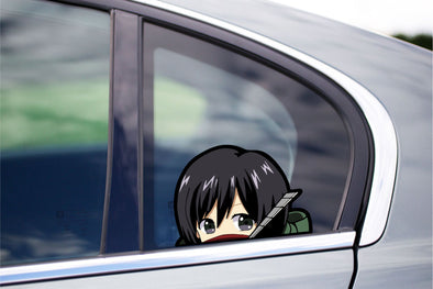 Mikasa Peeking