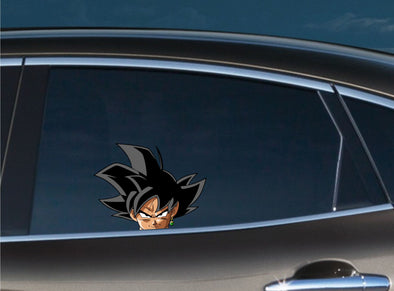 Black Goku Peeking