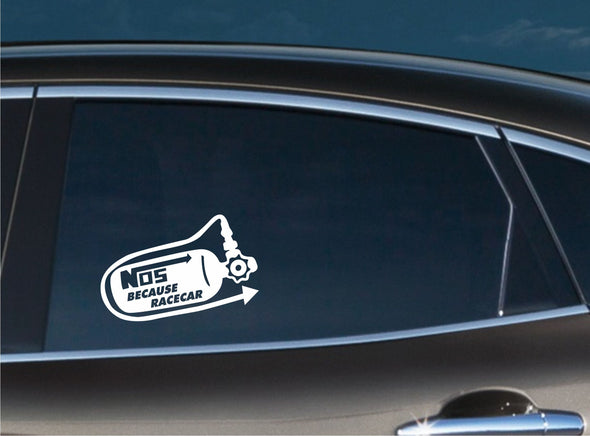 Nos Because Race Car