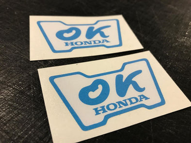 OK Honda Decals