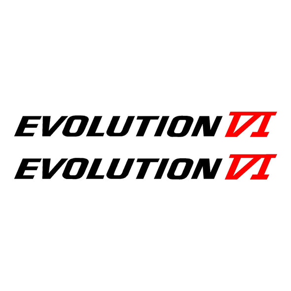 Mitsubishi Lancer Evolution VI 6 Side Door Decal