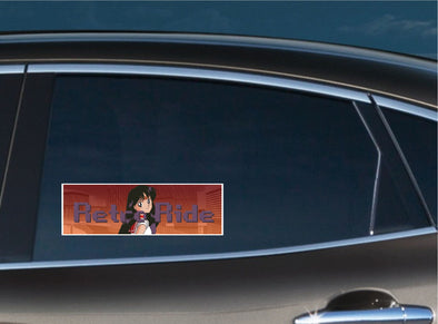 Retro Ride Sailor Mars Slap Decal